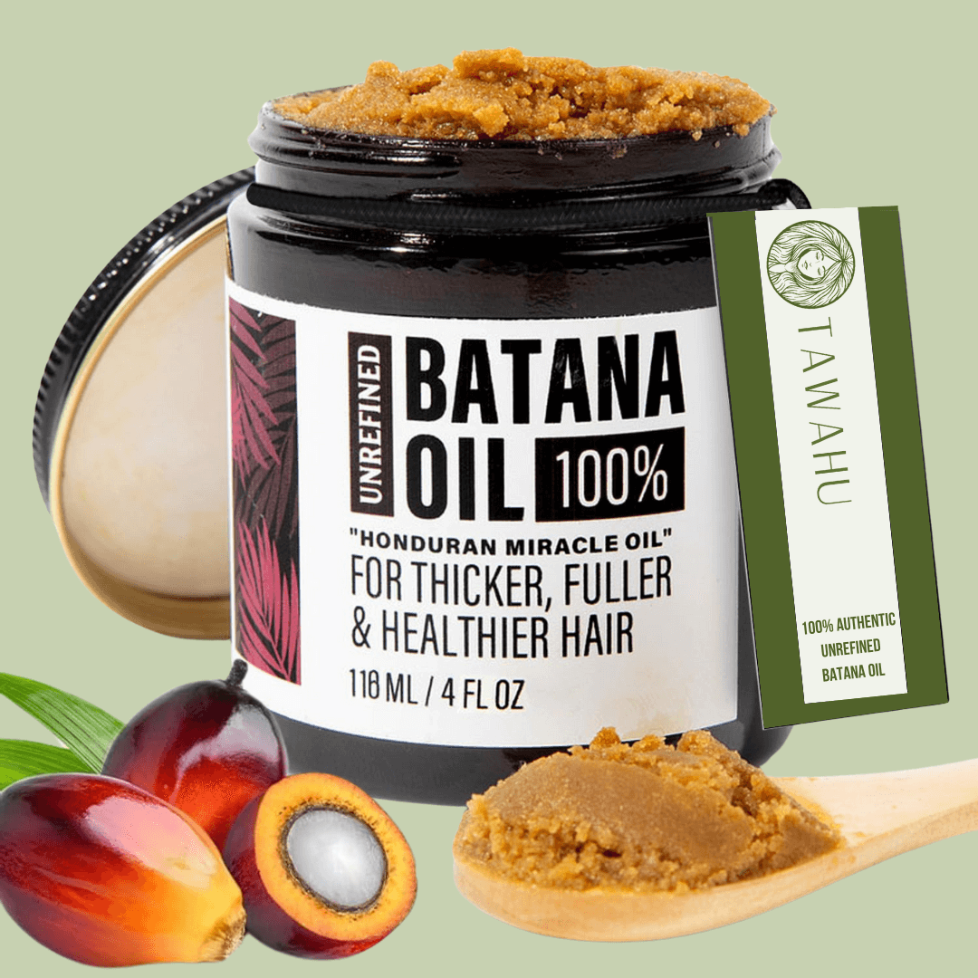 Batana Hair Oil | Sustainably Sourced, Natural Repair & Moisturizing for Healthy Hair Growth