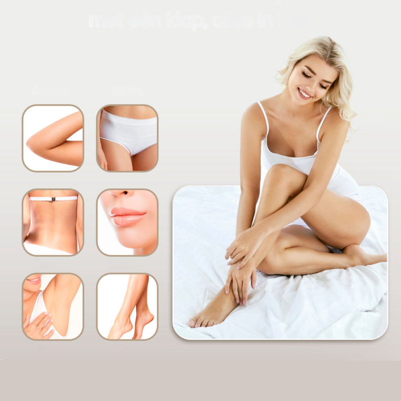 3-in-1 Lady’s Shaver | Waterproof, Rechargeable & Ideal for Wet and Dry Hair Removal