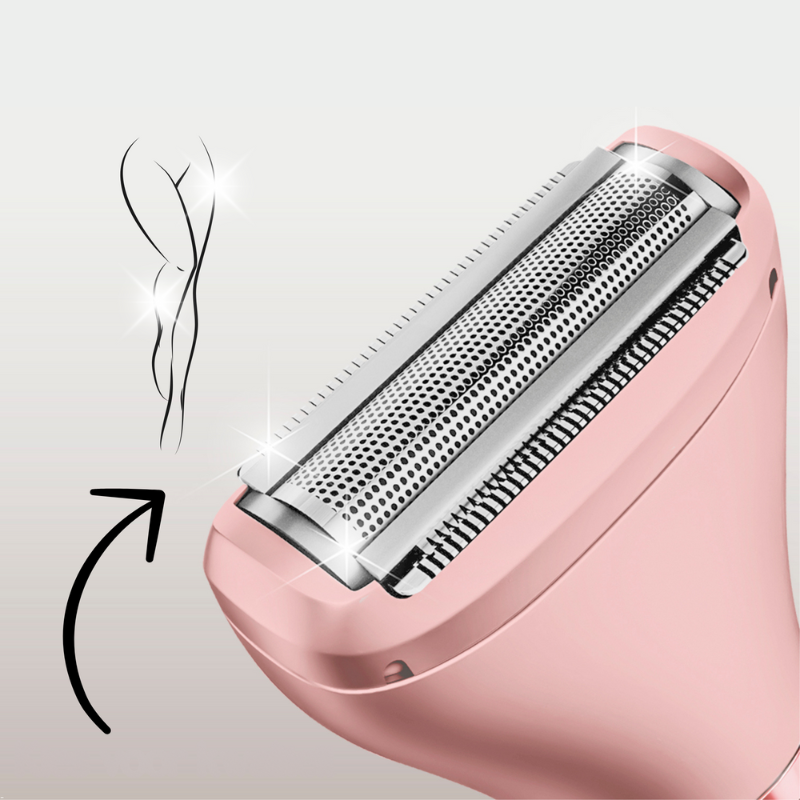3-in-1 Lady’s Shaver | Waterproof, Rechargeable & Ideal for Wet and Dry Hair Removal