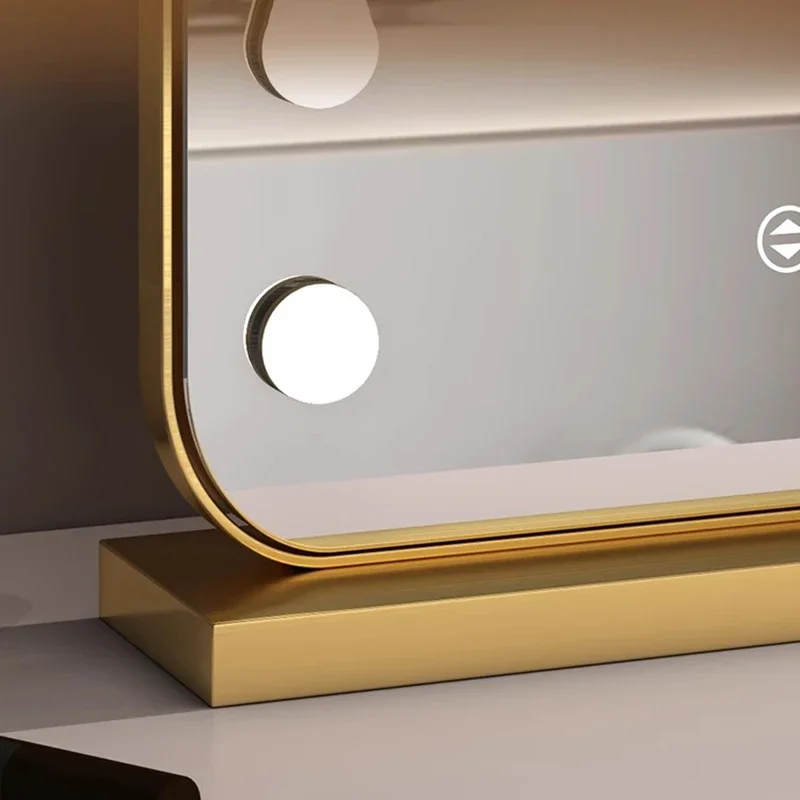 Large Arched Vanity Mirror | 17 LED Bulbs, Dimmable Brightness & 3 Light Modes for Makeup and Home Decor