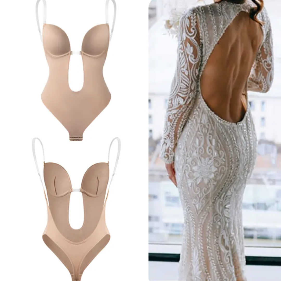 Seamless Backless Shapewear Bra | Push-Up Effect, Comfortable & Breathable for Everyday Wear