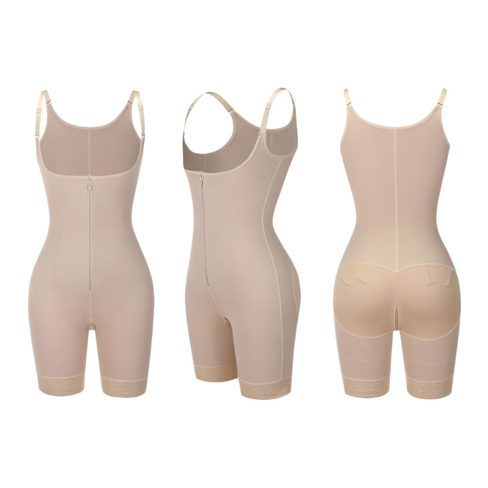 Postpartum Slimming Girdle | Crotch Zipper, Compression & Butt-Lifting for New Moms