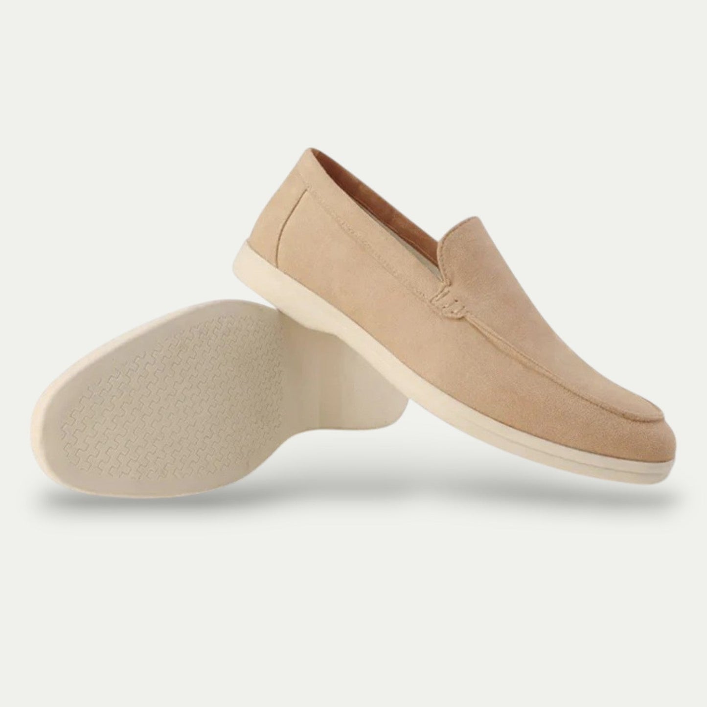 Men's Suede Loafers - Premium Soft Material - Classic Old Money Style - Comfortable Slip-On Design