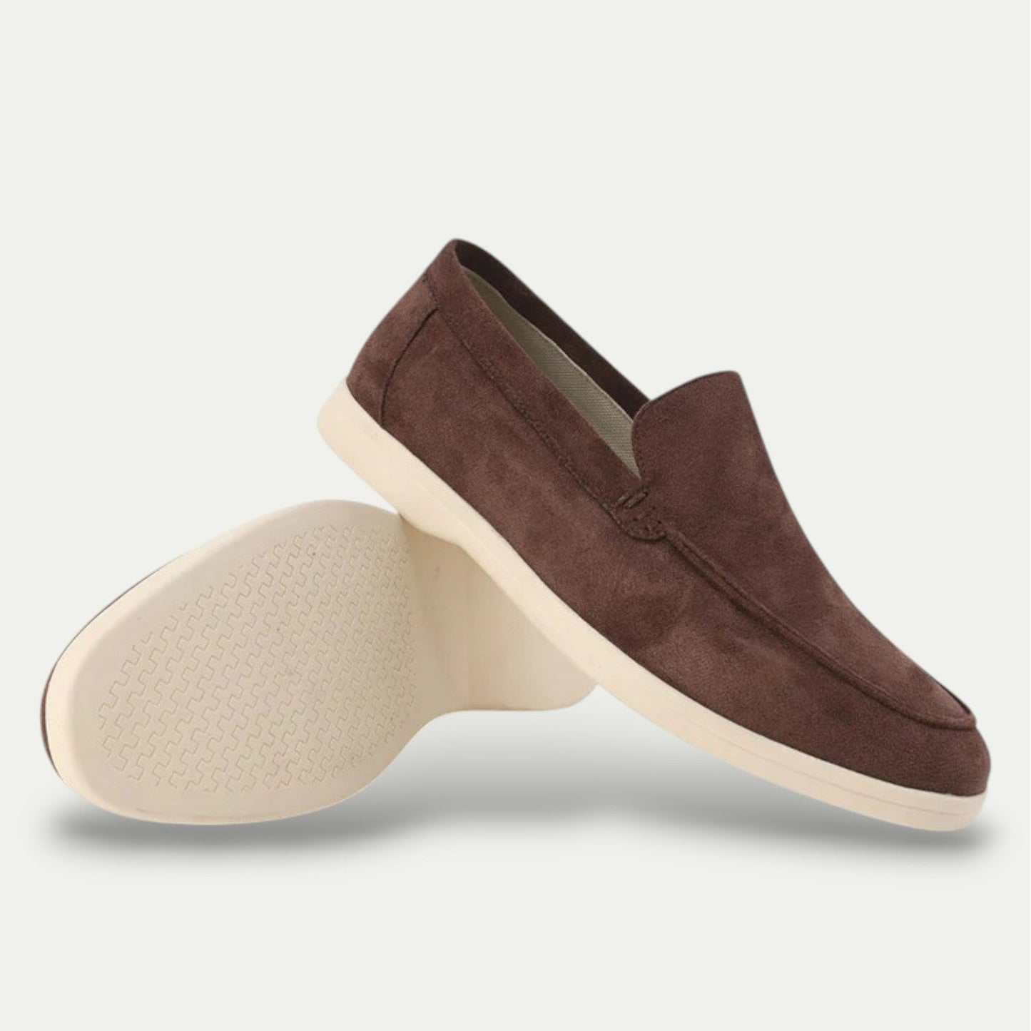 Men's Suede Loafers - Premium Soft Material - Classic Old Money Style - Comfortable Slip-On Design