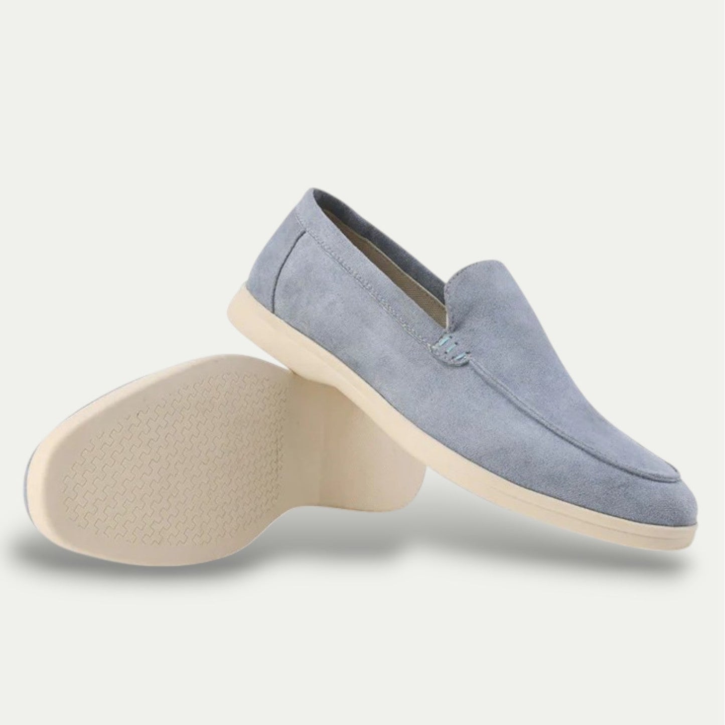 Men's Suede Loafers - Premium Soft Material - Classic Old Money Style - Comfortable Slip-On Design