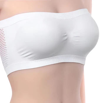 Supportive Bandeau Bra | Strapless, Smooth & Comfortable for Off-the-Shoulder Tops and Backless Dresses