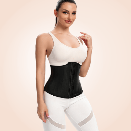 25 Bone Support Corset Waist Trainer for Women - Adjustable, Comfortable Body Shaper, Slimming Waist Control, Ideal for Everyday Use