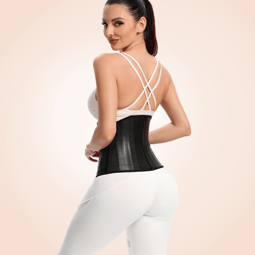 25 Bone Support Corset Waist Trainer for Women - Adjustable, Comfortable Body Shaper, Slimming Waist Control, Ideal for Everyday Use