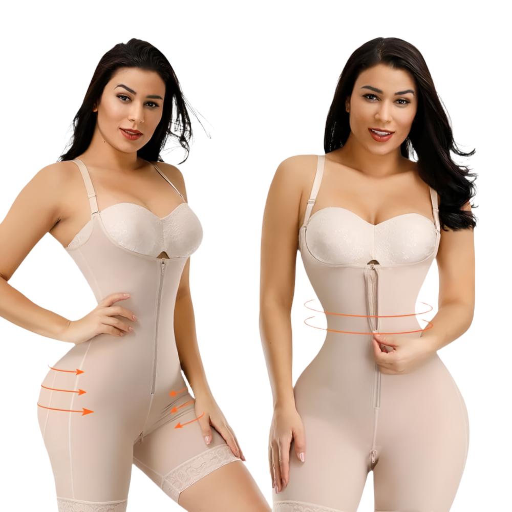 Postpartum Slimming Girdle | Crotch Zipper, Compression & Butt-Lifting for New Moms