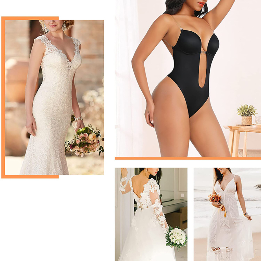 Seamless Backless Shapewear Bra | Push-Up Effect, Comfortable & Breathable for Everyday Wear