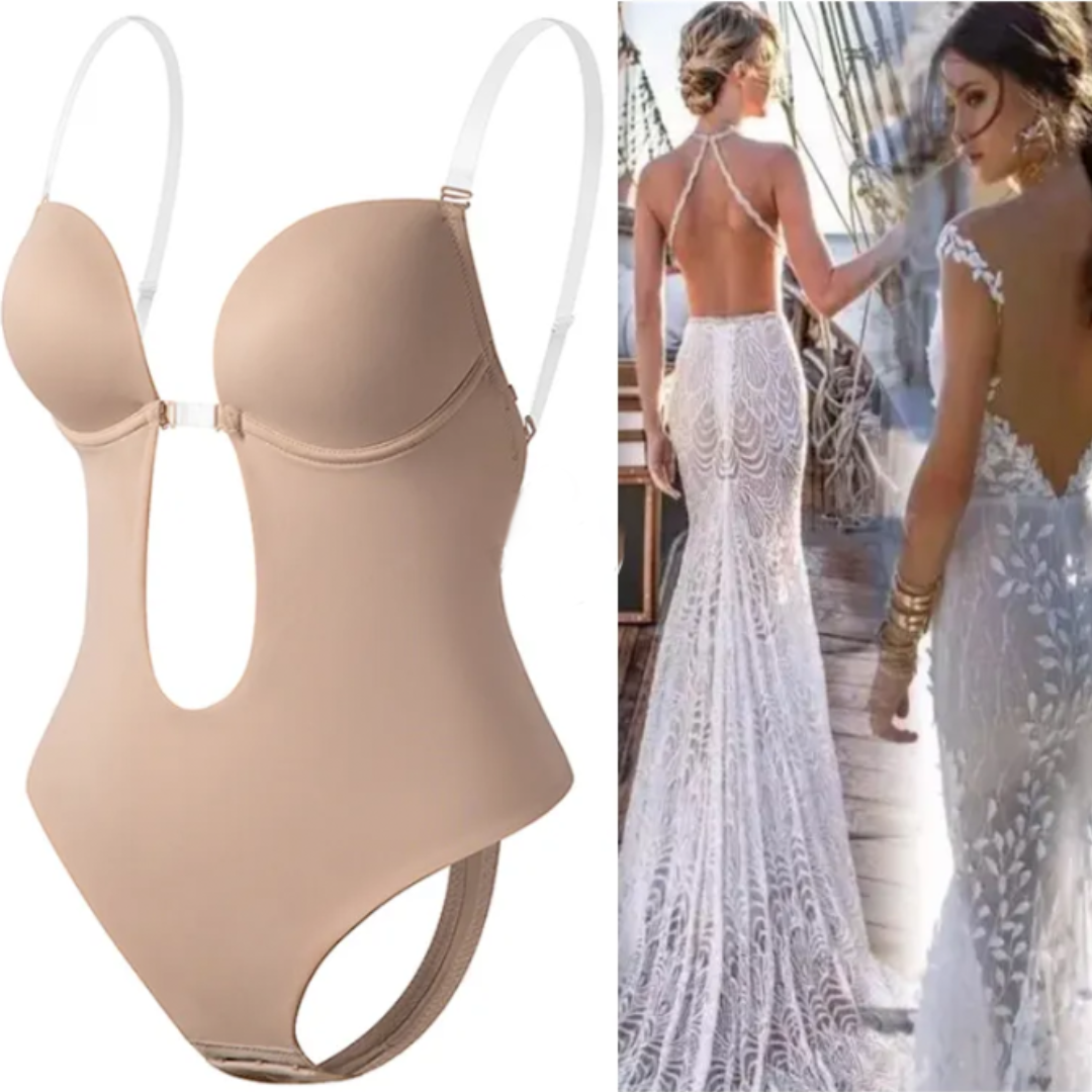 Seamless Backless Shapewear Bra | Push-Up Effect, Comfortable & Breathable for Everyday Wear