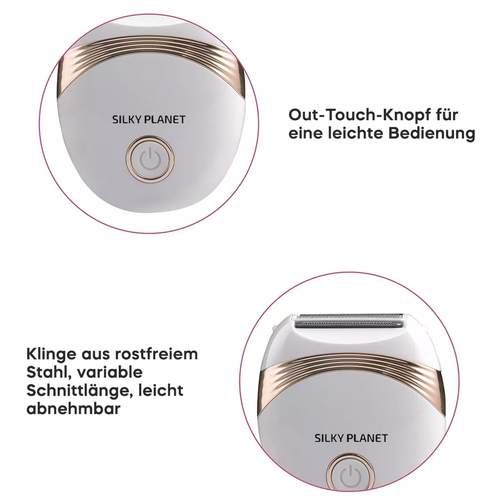 Electric Mini Razor | Hypoallergenic, Compact & Ideal for Sensitive Skin Shaving