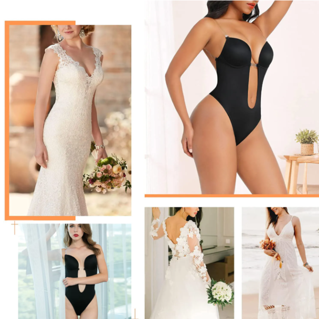 Seamless Backless Shapewear Bra | Push-Up Effect, Comfortable & Breathable for Everyday Wear