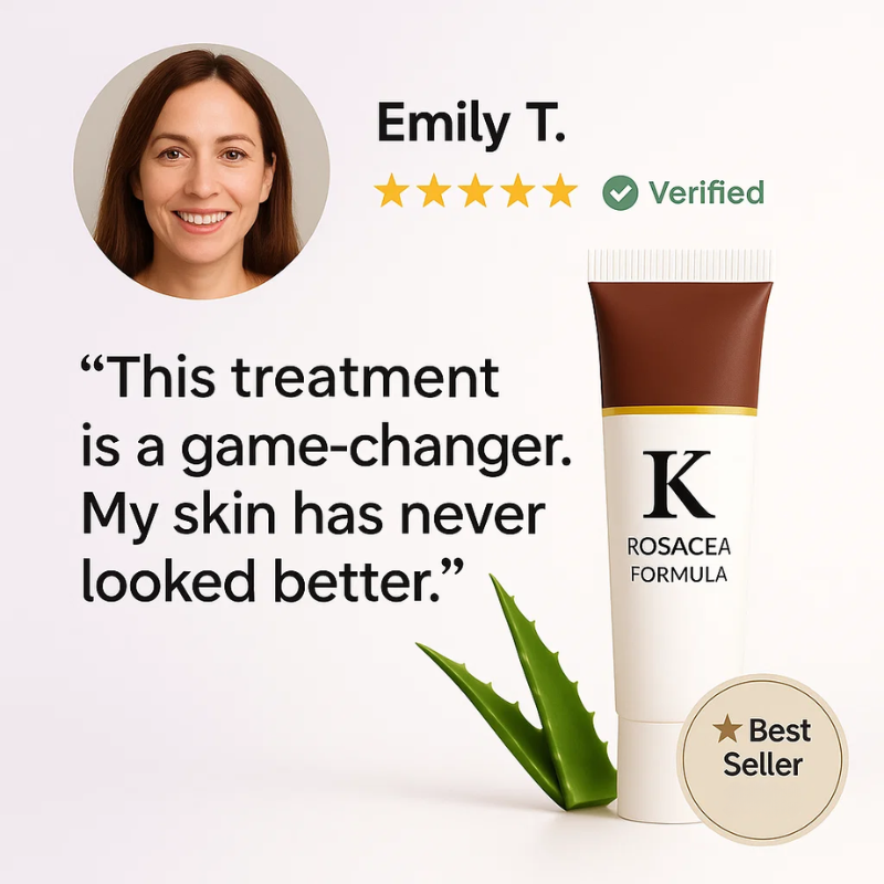 Rosacea Treatment Cream | All-Natural, Fast-Absorbing Formula for Redness & Acne Relief on Sensitive Skin
