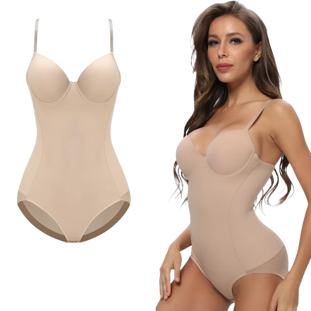 Body Sculpting Shapewear with Push-Up Bra | Breathable, Adjustable Fit for a Flawless Silhouette