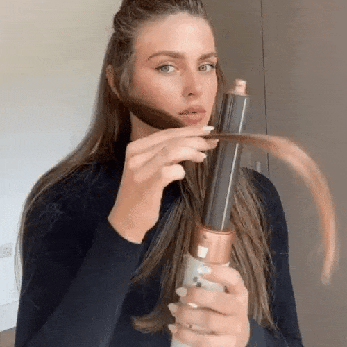 5-in-1 Hair Styler Set | Curling Wand & Hot Air Brush with Interchangeable Attachments for Waves, Volume & Defined Curls