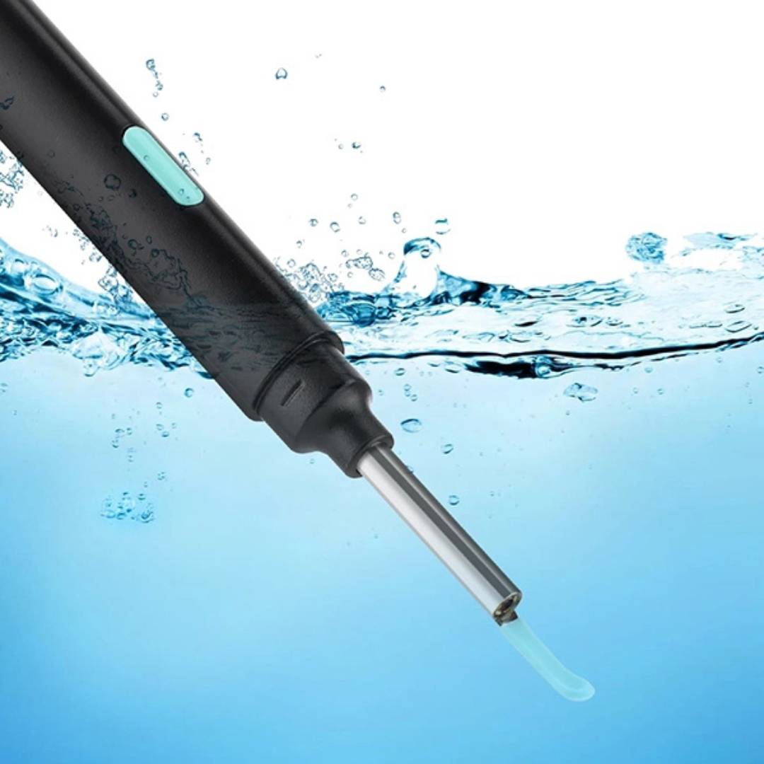 Earwax Removal Tool with LED Camera | Safe, Soft Tips for Gentle Ear Cleaning and Monitoring Ear Health