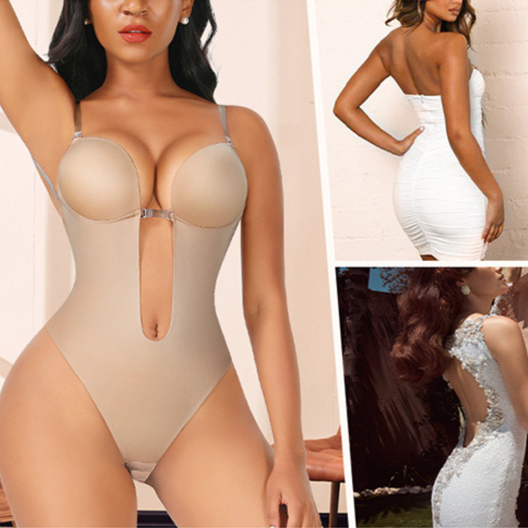 Seamless Backless Shapewear Bra | Push-Up Effect, Comfortable & Breathable for Everyday Wear