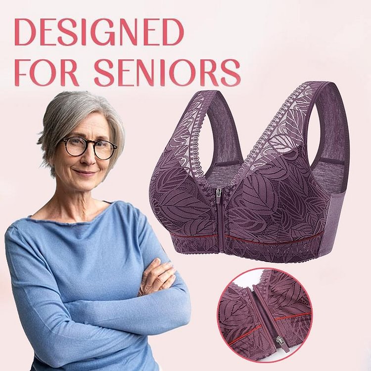 Wireless Front Closure Bra | Breathable, No Underwire & Comfortable for Everyday Wear