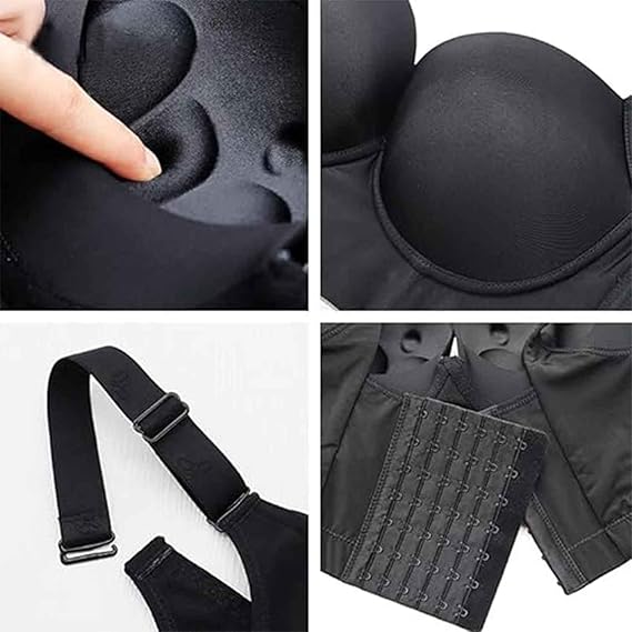 Magic Deep Cut Fat Hiding Bra | Supportive, Wide Band for All-Day Comfort and Confidence