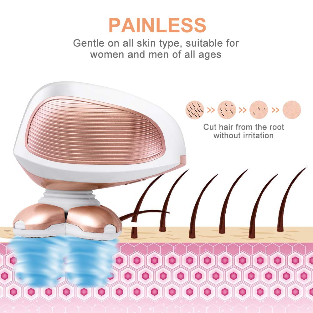 4D UltraGlide Razor | Hypoallergenic, Waterproof & Ergonomic for Quick, Gentle Shaving on All Skin Types