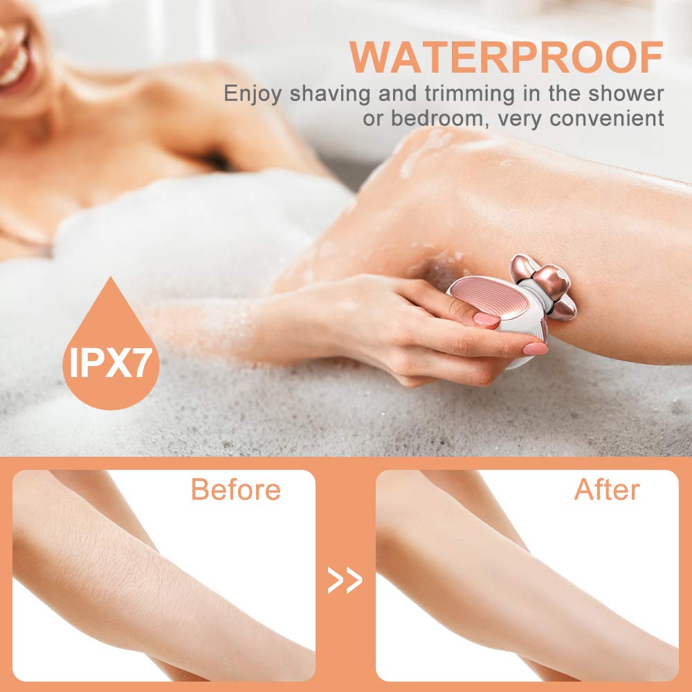 4D UltraGlide Razor | Hypoallergenic, Waterproof & Ergonomic for Quick, Gentle Shaving on All Skin Types