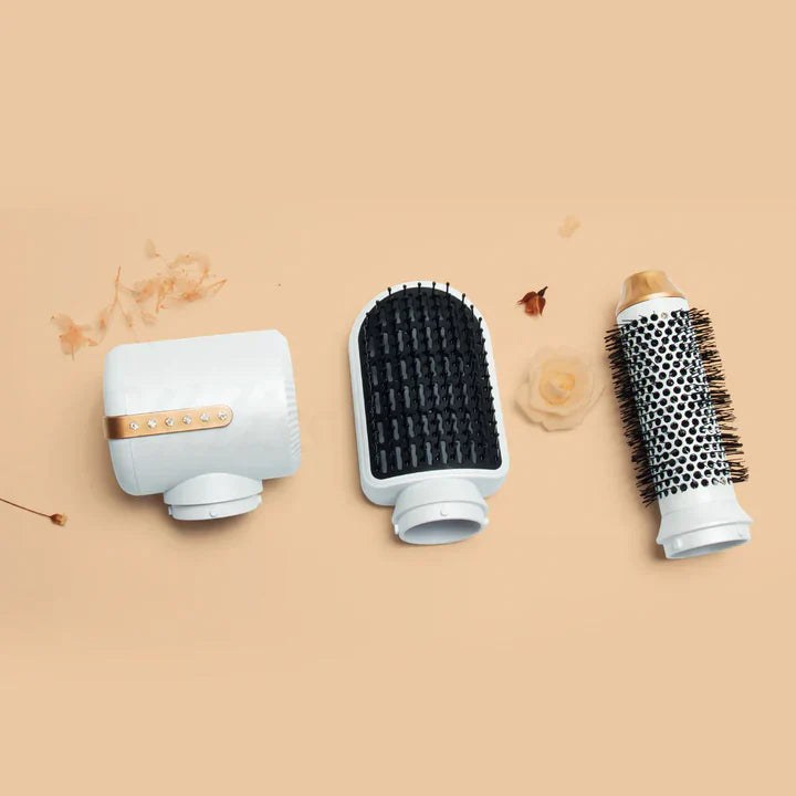 Premium 7 in 1 Hair Styler Pro with Hot Brush and Dryer Functions