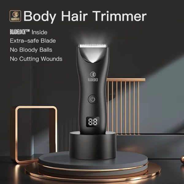 Male Body Hair Trimmer - Profesional Shaver for for Pubic, Balls & Body for Men's