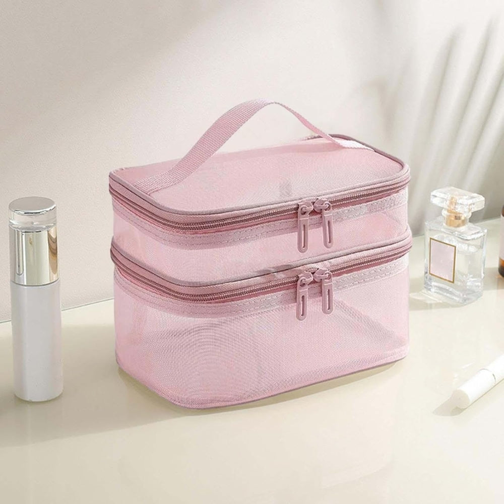 Clear Vanity Bag β Stylish, Transparent Storage for Beauty Essentials