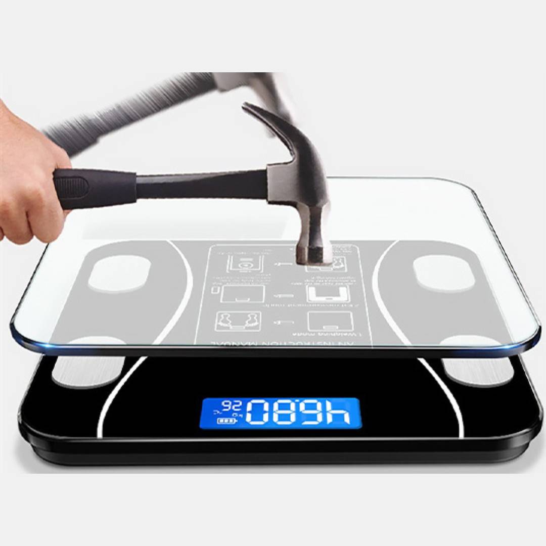 Smart Body Composition Scale | Bluetooth BMI & Body Fat Measurement for Fitness Tracking and Wellness Goals