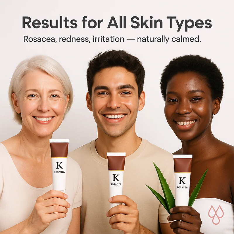 Rosacea Treatment Cream | All-Natural, Fast-Absorbing Formula for Redness & Acne Relief on Sensitive Skin