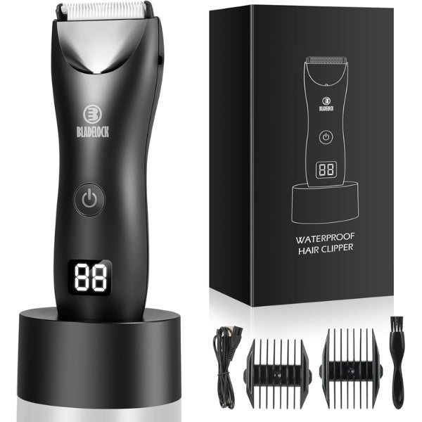 Male Body Hair Trimmer - Profesional Shaver for for Pubic, Balls & Body for Men's