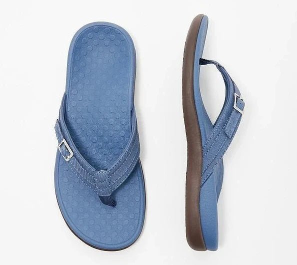 Orthopaedic Flip-Flops | Contoured Footbed, Shock Absorption & Ideal for Beach, Pool & Everyday Comfort