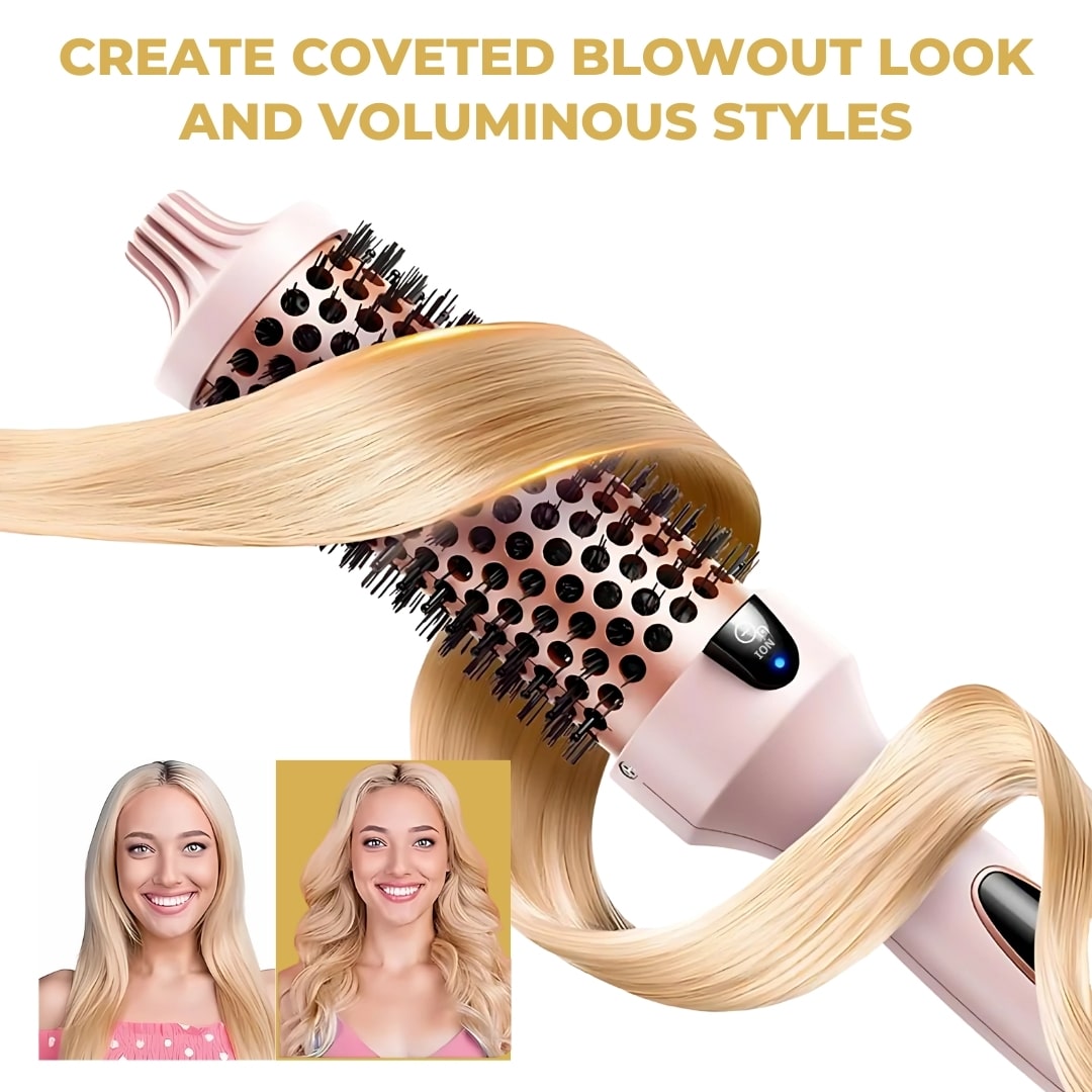 Thermal Hair Brush | Salon-Quality Blowouts for Smooth, Frizz-Free Styling at Home