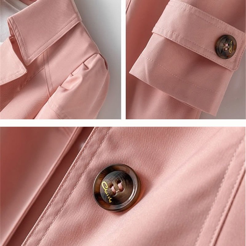 Women's Versatile Trench Coat | Lightweight, Timeless Style & Perfect for Business Meetings or Casual Outings