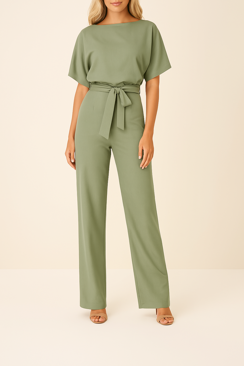 Ladies Minimalist Jumpsuit | Comfortable Fit, Soft Fabric & Versatile for Casual and Formal Occasions