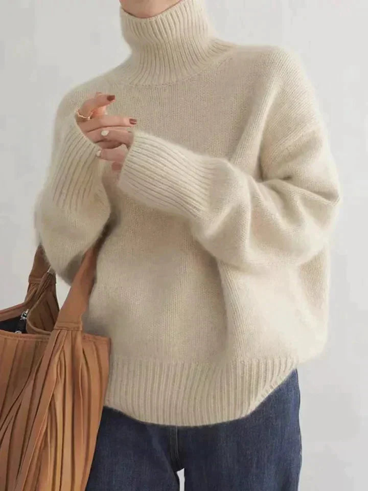 Cashmere Roll Neck Jumper | Soft, Warm & Ideal for Cold Weather Wardrobe Essentials
