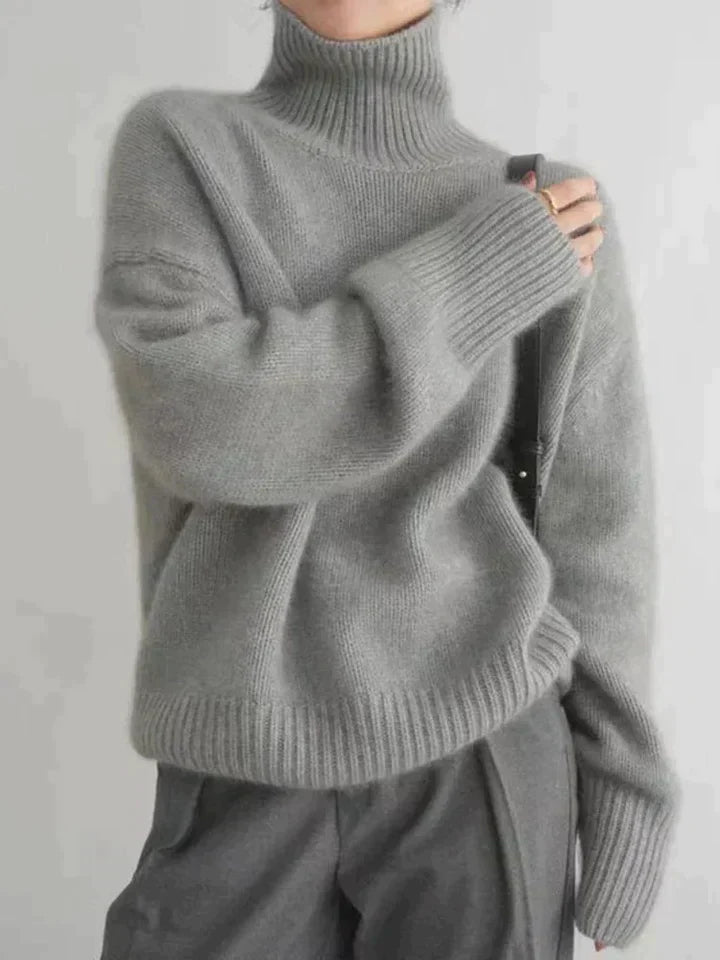 Cashmere Roll Neck Jumper | Soft, Warm & Ideal for Cold Weather Wardrobe Essentials