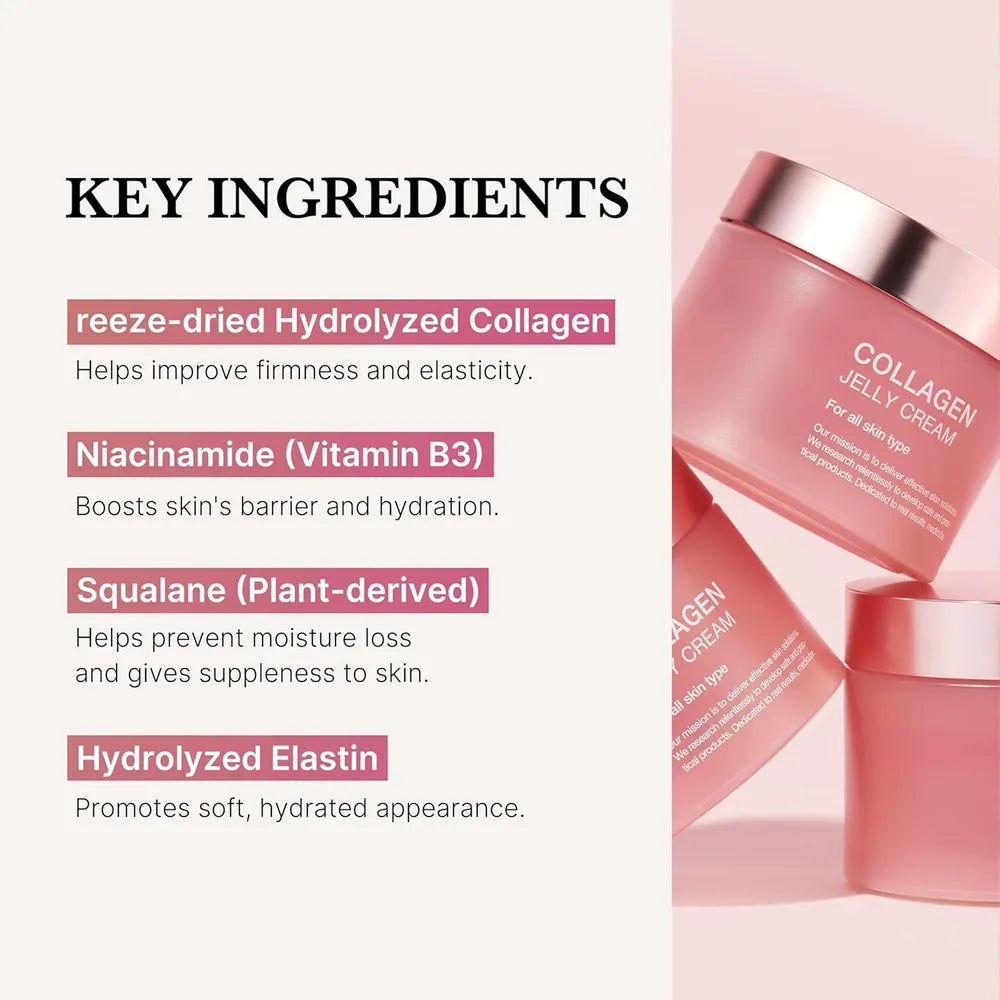 Collagen Lifting Cream | Hydrolysed Collagen & Niacinamide for Firm, Hydrated Skin