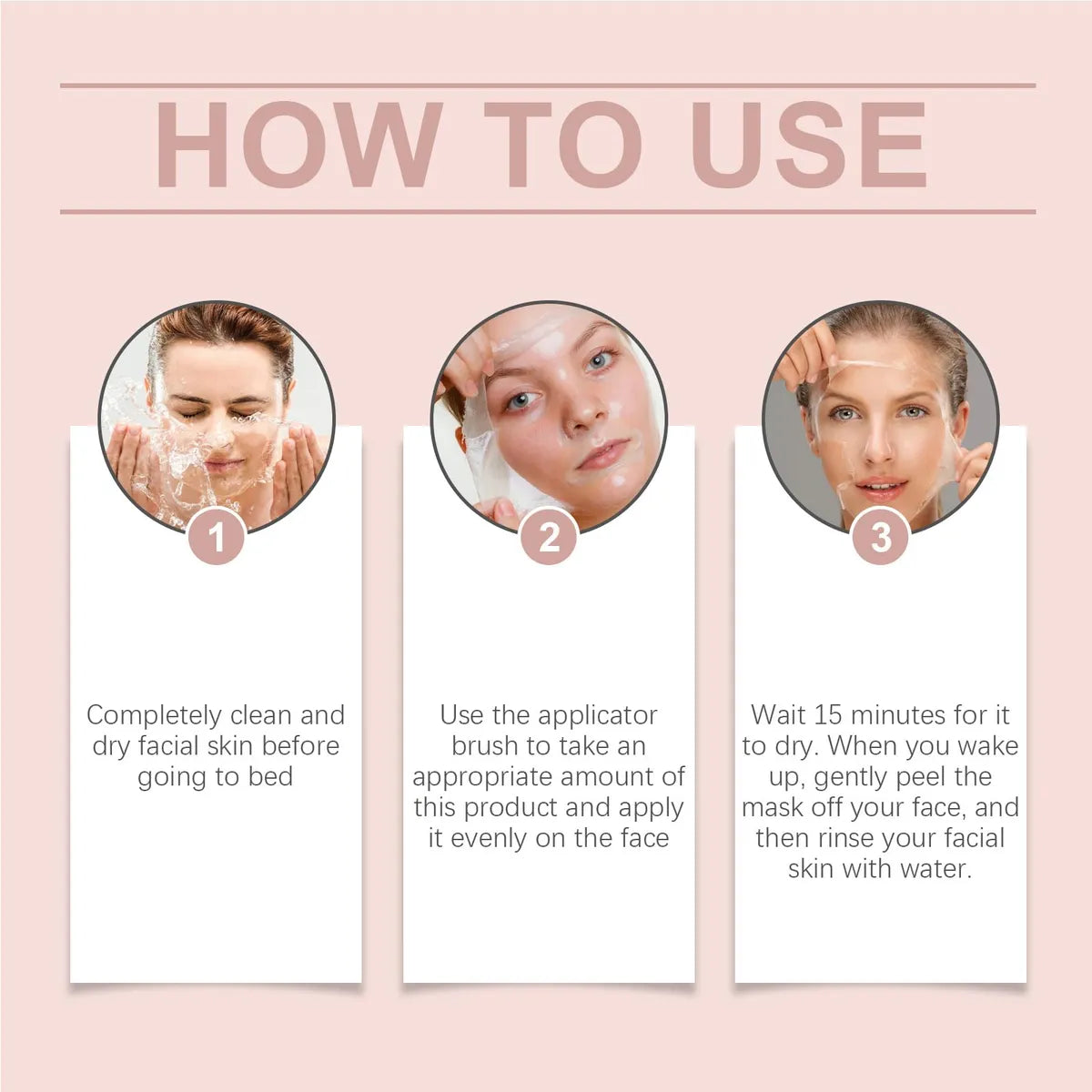 Collagen Peel Off Mask | Anti-Aging, Hydrating Formula for Overnight Skin Renewal & Firmness
