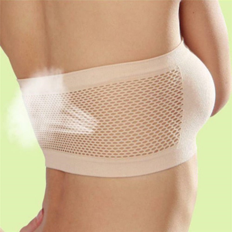 Supportive Bandeau Bra | Strapless, Smooth & Comfortable for Off-the-Shoulder Tops and Backless Dresses