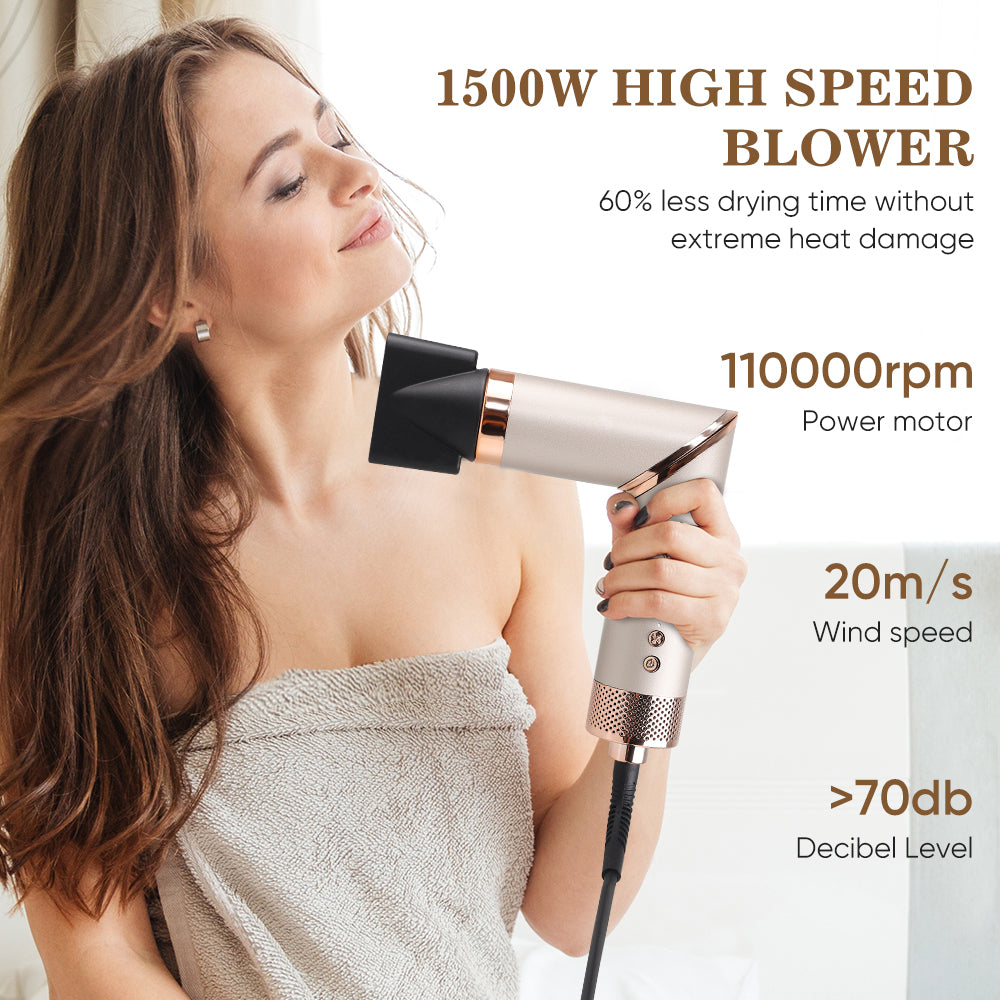 9-in-1 Airstyler Hair Tool | 1600W, Negative Ion Technology & Versatile Attachments for All Hair Types