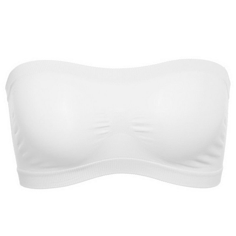 Supportive Bandeau Bra | Strapless, Smooth & Comfortable for Off-the-Shoulder Tops and Backless Dresses