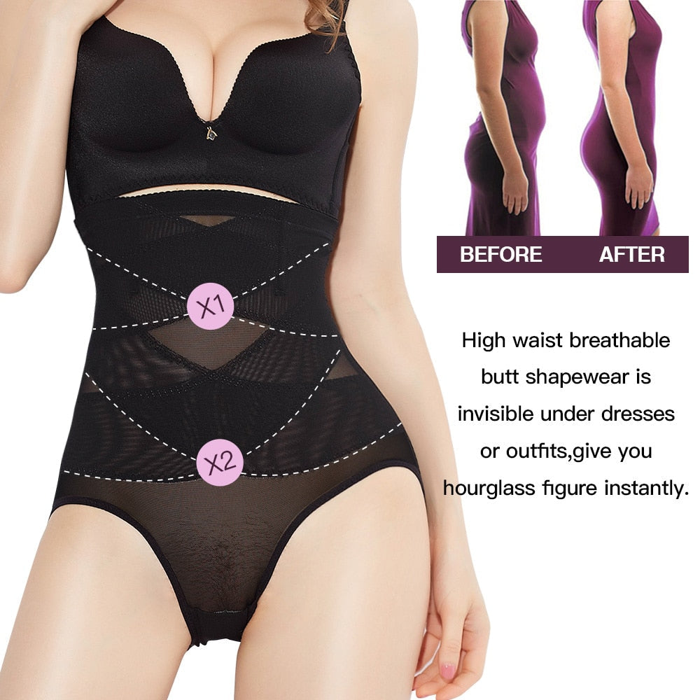 Tummy Control Hip-Lift Shapewear | Lightweight, Microfiber Fabric for All-Day Comfort & Support