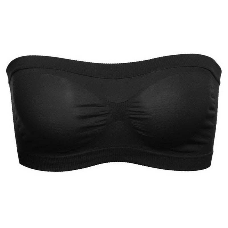 Supportive Bandeau Bra | Strapless, Smooth & Comfortable for Off-the-Shoulder Tops and Backless Dresses