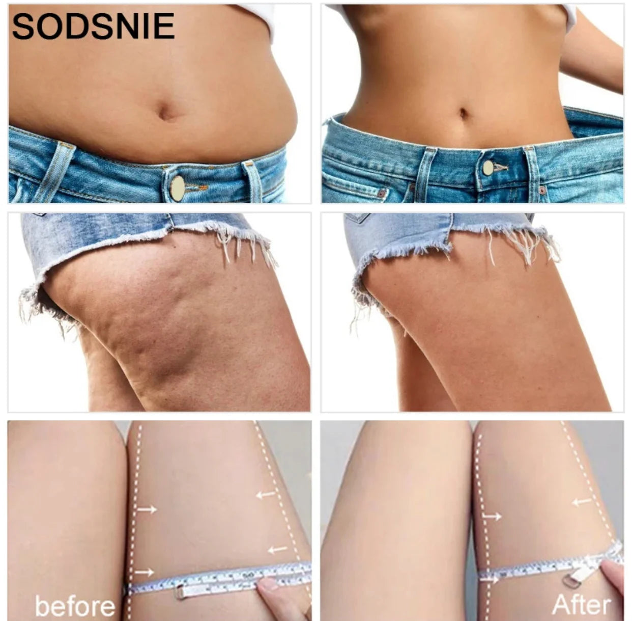 Body Firming and Shaping Cream for Skin Tightening and Cellulite Reduction - Anti-Aging Treatment for All Skin Types
