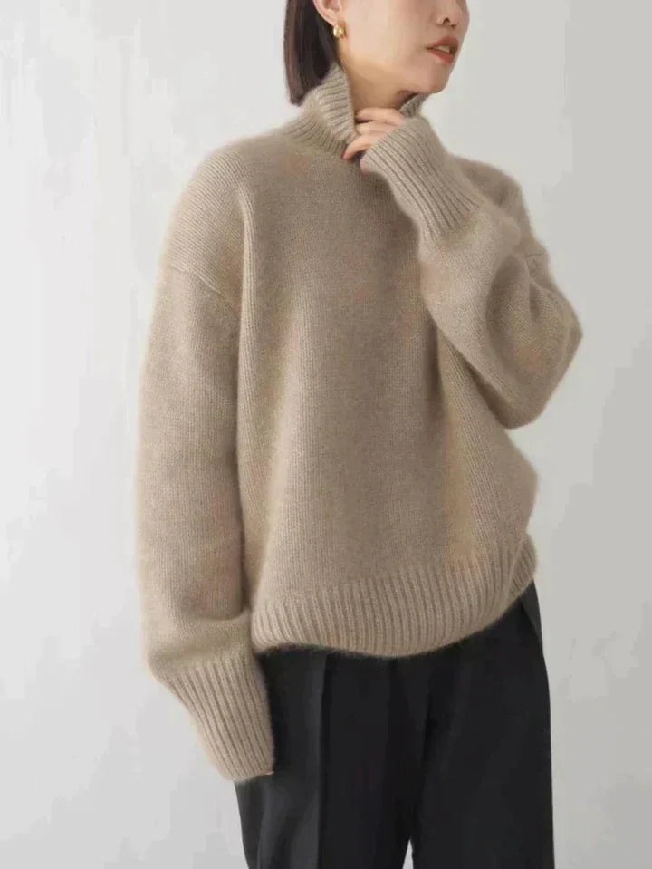 Cashmere Roll Neck Jumper | Soft, Warm & Ideal for Cold Weather Wardrobe Essentials