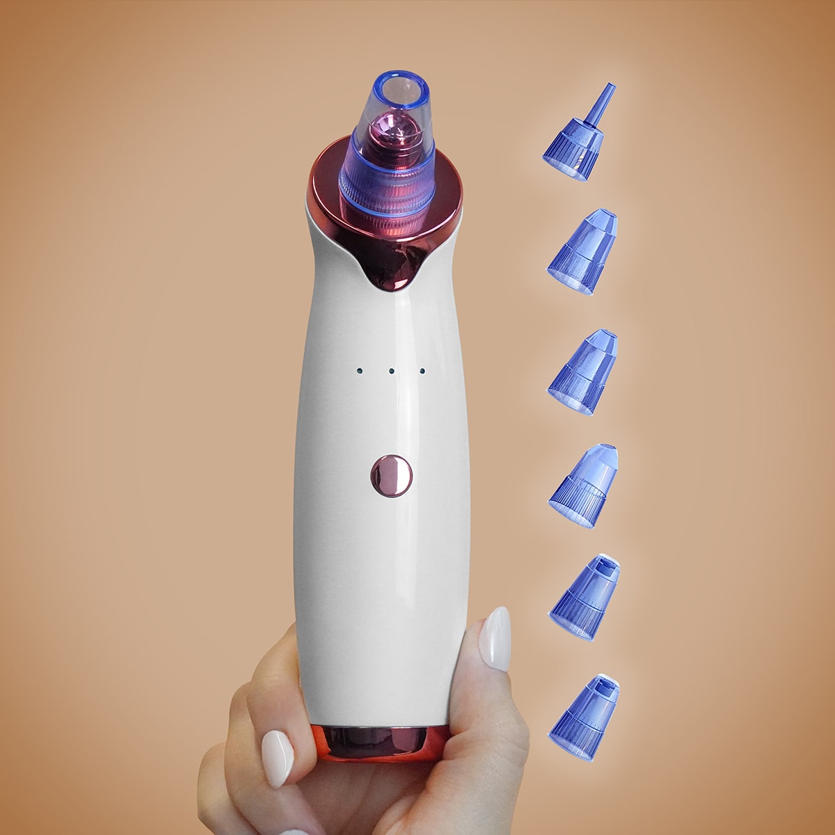 Electric Blackhead Remover | Deep Cleansing, Powerful Suction & Customizable for Clearer Skin at Home
