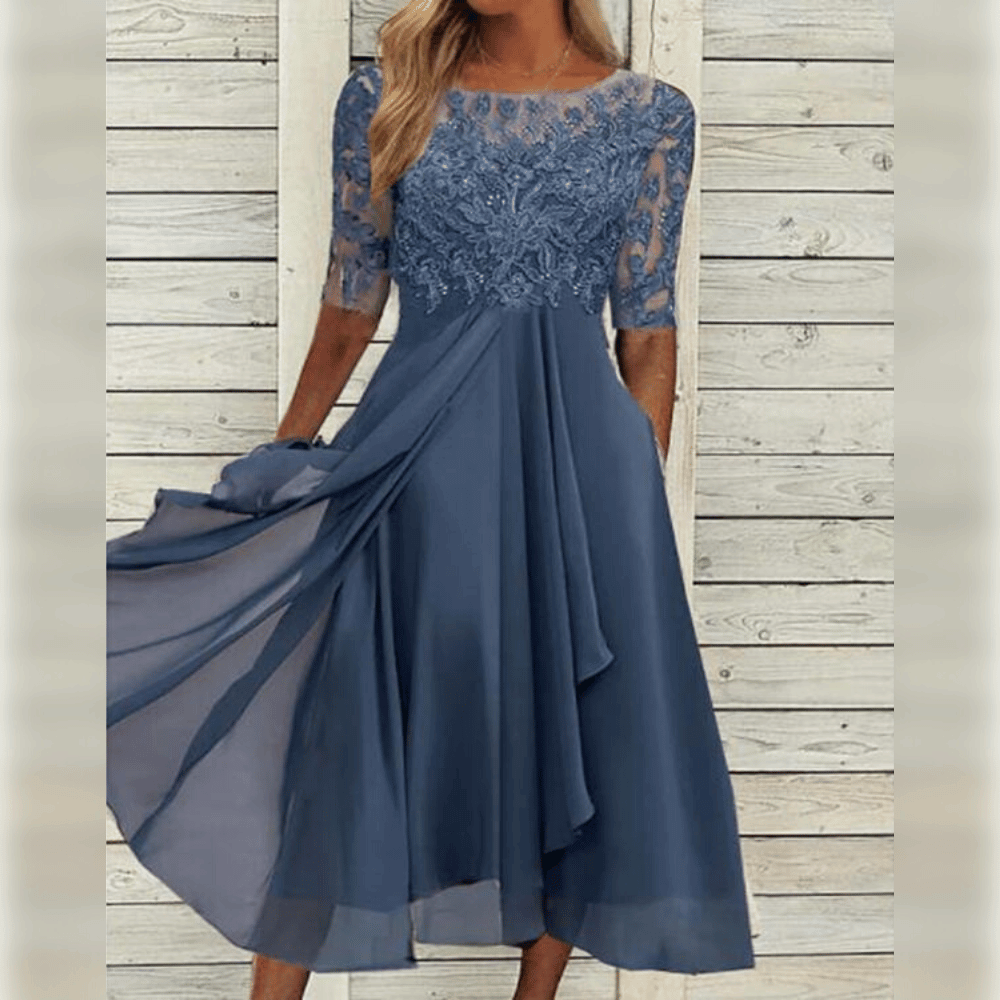 Stylish Comfortable Dress | Elegant Design, Easy Care & Ideal for Weddings and Cocktail Parties