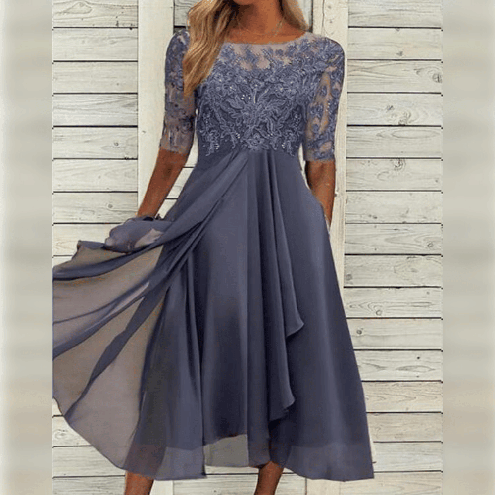 Stylish Comfortable Dress | Elegant Design, Easy Care & Ideal for Weddings and Cocktail Parties